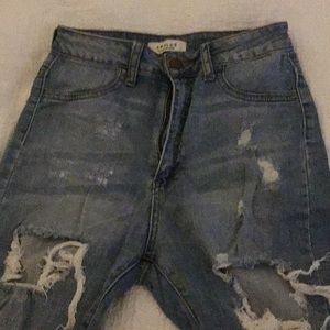 Distressed Skinny Jeans